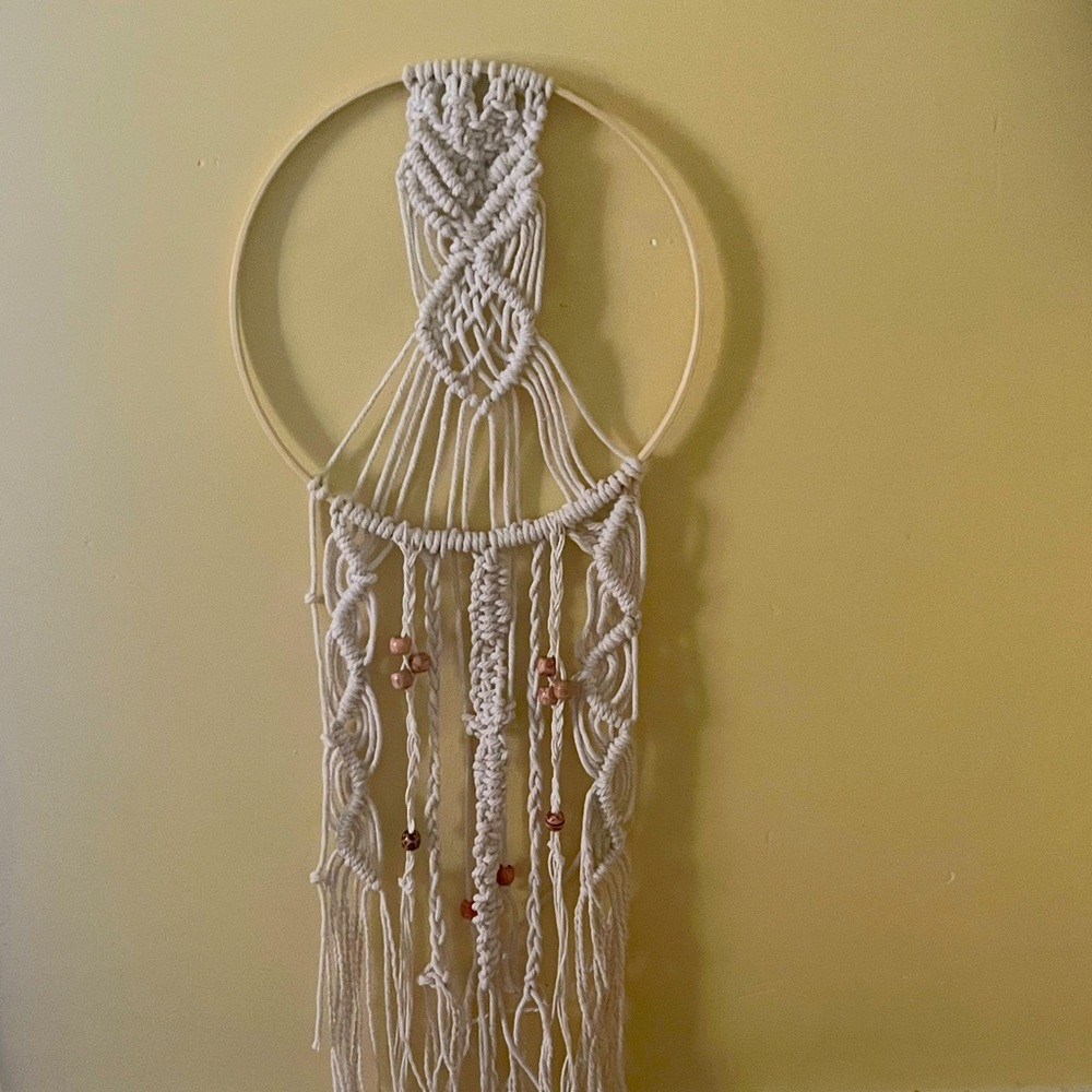 Handmade macrame wall hanging